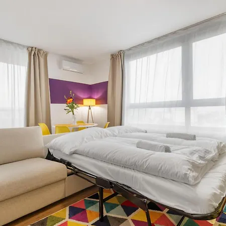 Lam Pop Up - Ac - View - Free Parking Appartement Bratislava