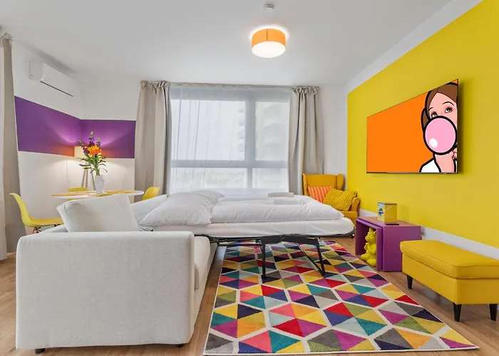 Apartament Lam Pop Up - Ac - View - Free Parking Bratislava