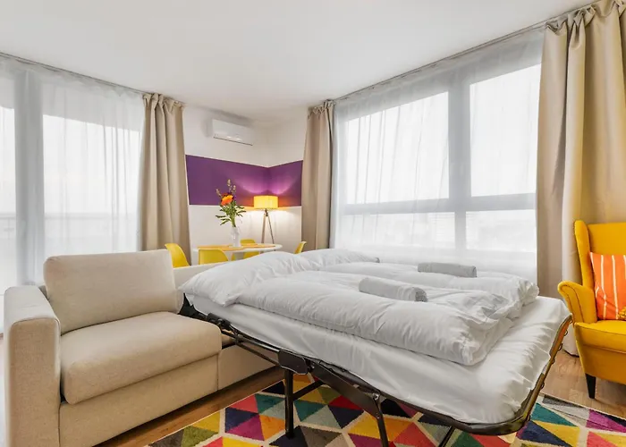 Lam Pop Up - Ac - View - Free Parking Appartement Bratislava